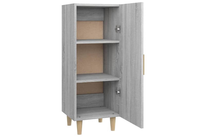 beBasic Skåp grå sonoma 34,5x34x90 cm konstruerat trä - Förvaring - Förvaringsmöbler - Skänkar & sideboards