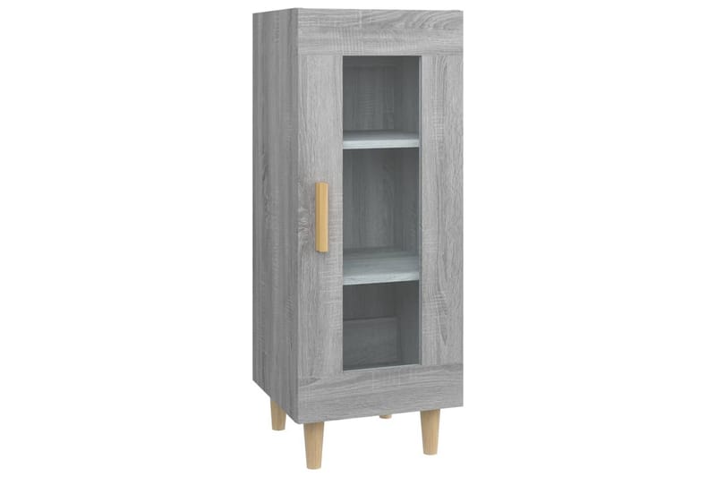beBasic Skåp grå sonoma 34,5x34x90 cm konstruerat trä - Förvaring - Förvaringsmöbler - Skänkar & sideboards