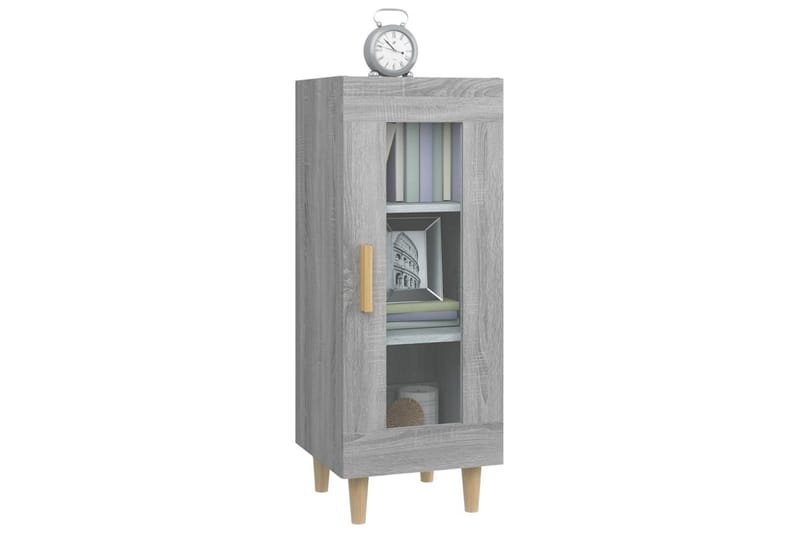 beBasic Skåp grå sonoma 34,5x34x90 cm konstruerat trä - Förvaring - Förvaringsmöbler - Skänkar & sideboards