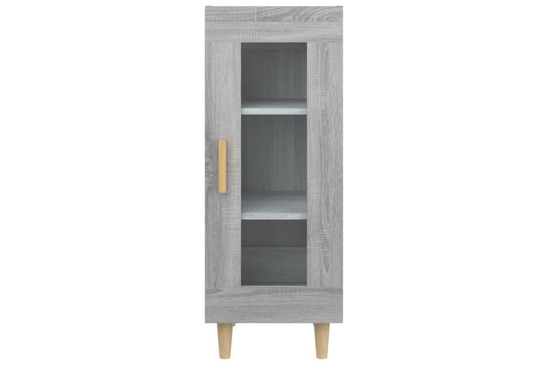 beBasic Skåp grå sonoma 34,5x34x90 cm konstruerat trä - Förvaring - Förvaringsmöbler - Skänkar & sideboards