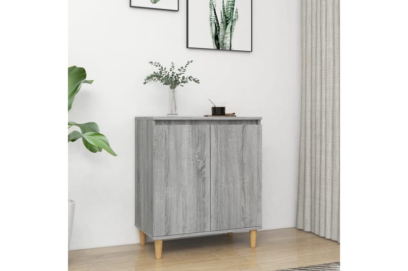 beBasic Skåp grå sonoma 60x35x70 cm konstruerat trä - Förvaring - Förvaringsmöbler - Skänkar & sideboards