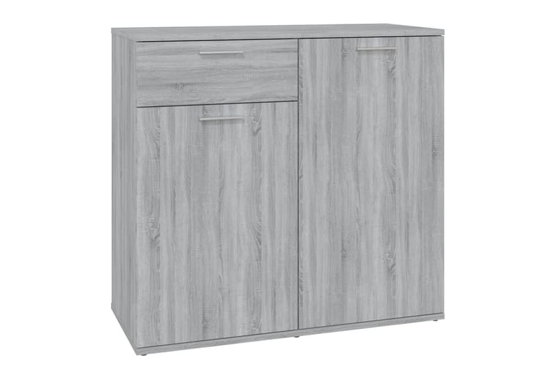 beBasic Skåp grå sonoma 80x36x75 cm konstruerat trä - Förvaring - Förvaringsmöbler - Skänkar & sideboards