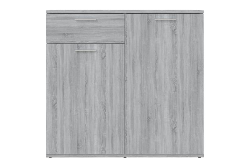 beBasic Skåp grå sonoma 80x36x75 cm konstruerat trä - Förvaring - Förvaringsmöbler - Skänkar & sideboards