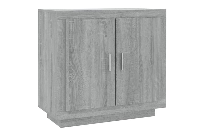 beBasic Skåp grå sonoma-ek 80x40x75 cm konstruerat trä - Förvaring - Förvaringsmöbler - Skänkar & sideboards