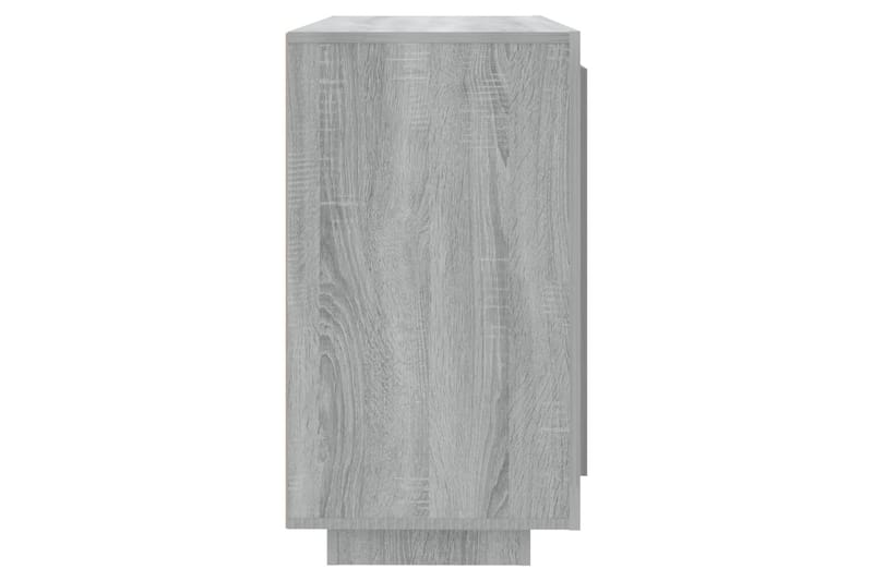 beBasic Skåp grå sonoma-ek 80x40x75 cm konstruerat trä - Förvaring - Förvaringsmöbler - Skänkar & sideboards