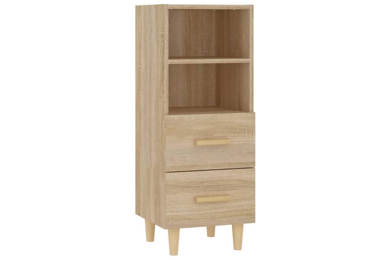 beBasic Skåp sonoma-ek 34,5x34x90 cm konstruerat trä - Förvaring - Förvaringsmöbler - Skänkar & sideboards