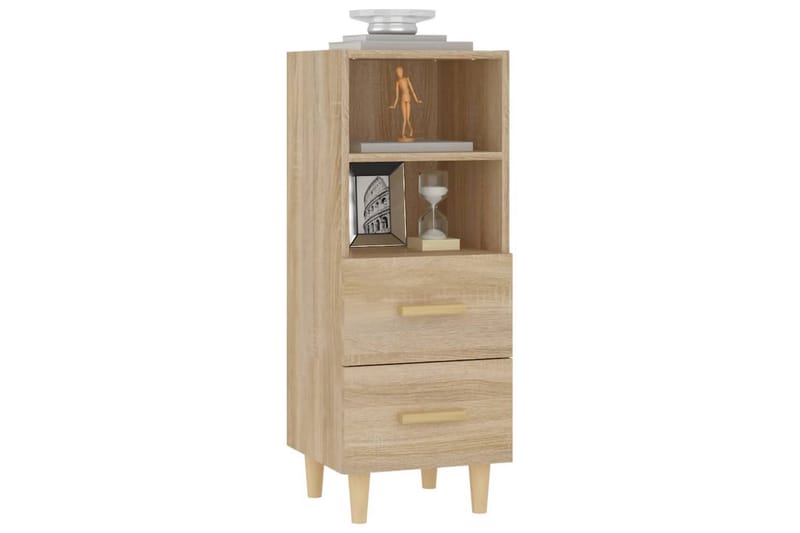 beBasic Skåp sonoma-ek 34,5x34x90 cm konstruerat trä - Förvaring - Förvaringsmöbler - Skänkar & sideboards