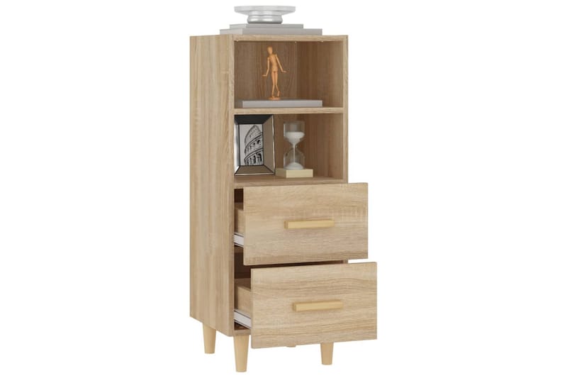 beBasic Skåp sonoma-ek 34,5x34x90 cm konstruerat trä - Förvaring - Förvaringsmöbler - Skänkar & sideboards