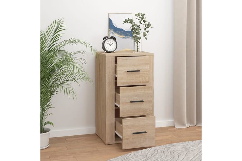 beBasic Skåp sonoma-ek 40x33x70 cm konstruerat trä - Förvaring - Förvaringsmöbler - Skänkar & sideboards