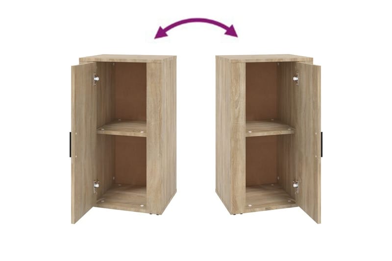 beBasic Skåp sonoma-ek 40x33x70 cm konstruerat trä - Förvaring - Förvaringsmöbler - Skänkar & sideboards