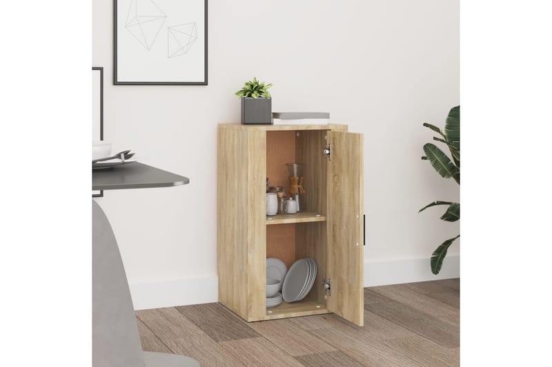 beBasic Skåp sonoma-ek 40x33x70 cm konstruerat trä - Förvaring - Förvaringsmöbler - Skänkar & sideboards