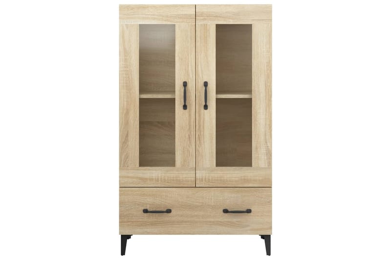 beBasic Skåp Sonoma-ek 70x31x115 cm konstruerat trä - Förvaring - Förvaringsmöbler - Skänkar & sideboards