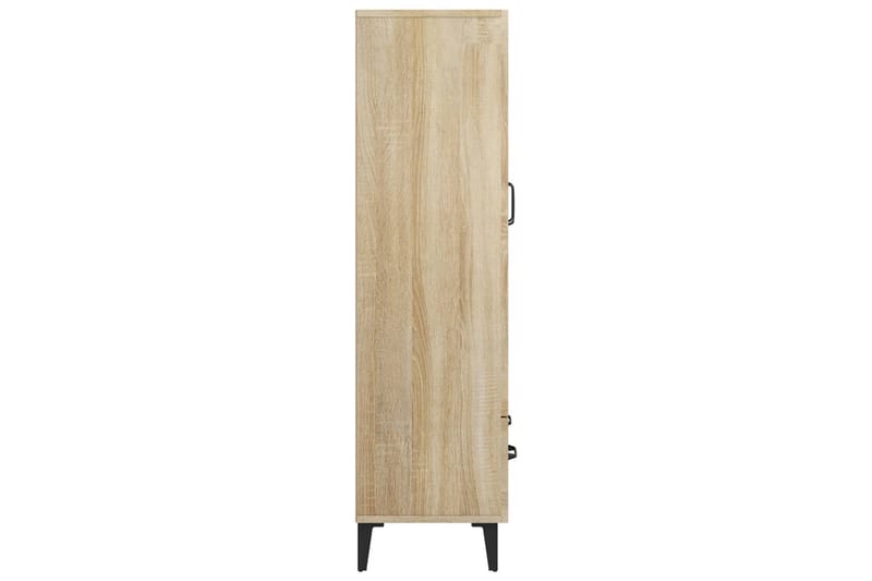 beBasic Skåp Sonoma-ek 70x31x115 cm konstruerat trä - Förvaring - Förvaringsmöbler - Skänkar & sideboards