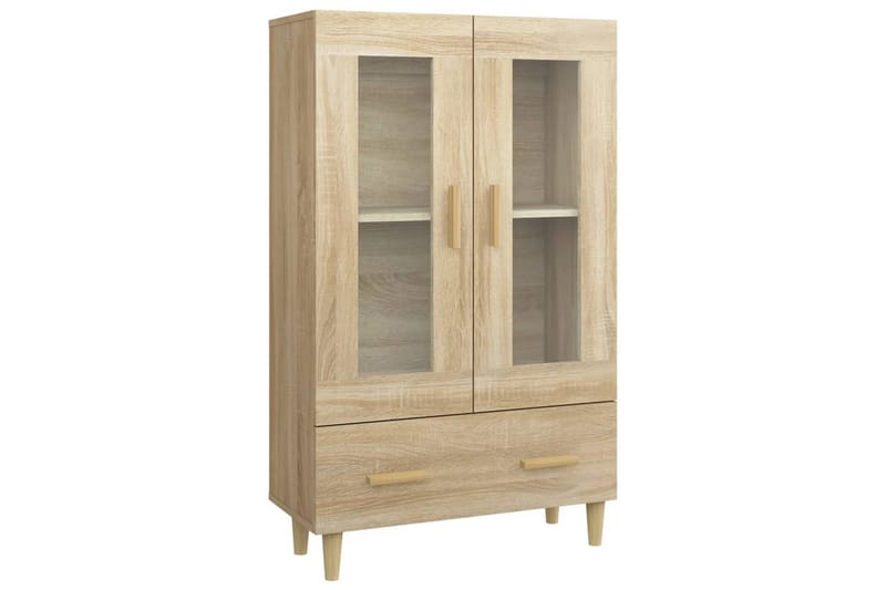 beBasic Skåp Sonoma-ek 70x31x115 cm konstruerat trä - Förvaring - Förvaringsmöbler - Skänkar & sideboards