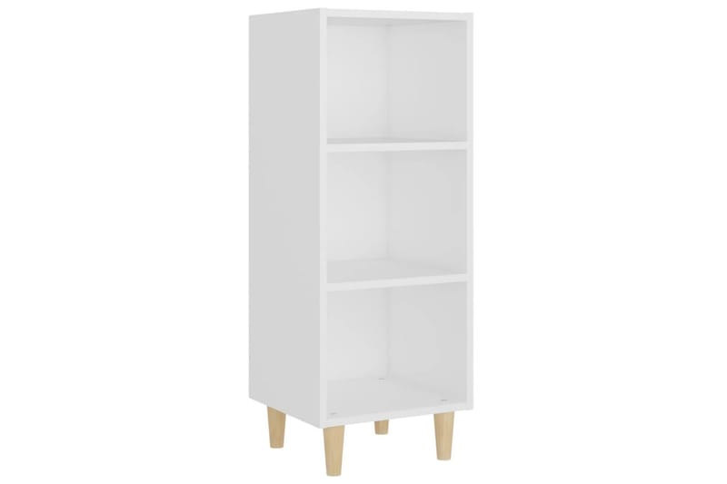 beBasic Skåp vit 34,5x32,5x90 cm konstruerat trä - Förvaring - Förvaringsmöbler - Skänkar & sideboards