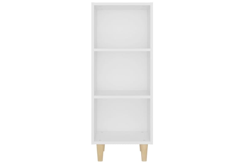 beBasic Skåp vit 34,5x32,5x90 cm konstruerat trä - Förvaring - Förvaringsmöbler - Skänkar & sideboards