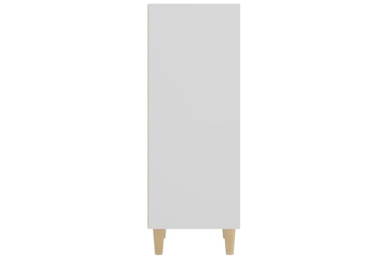 beBasic Skåp vit 34,5x32,5x90 cm konstruerat trä - Förvaring - Förvaringsmöbler - Skänkar & sideboards