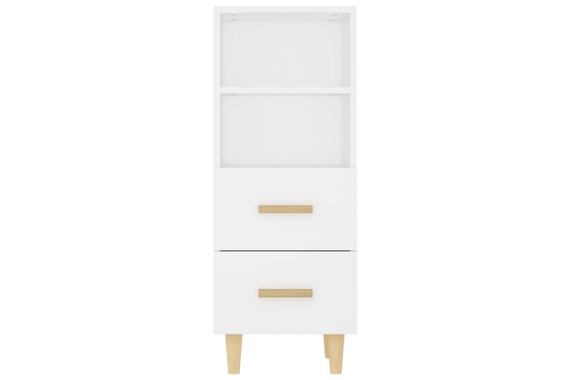 beBasic Skåp vit 34,5x34x90 cm konstruerat trä - Förvaring - Förvaringsmöbler - Skänkar & sideboards