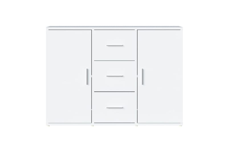 beBasic Skåp vit högglans 91x29,5x65 cm konstruerat trä - Förvaring - Förvaringsmöbler - Skänkar & sideboards