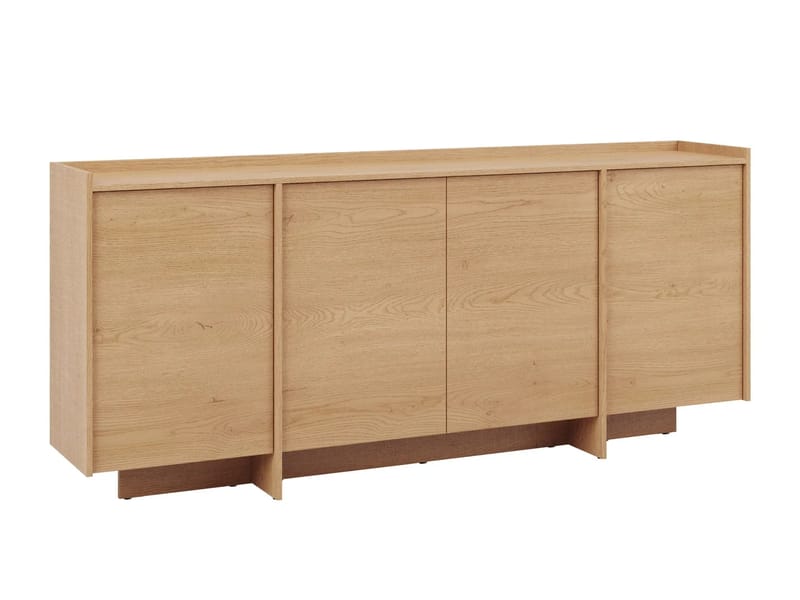 Bellia Skänk 200x38 cm - Brun/Vit - Förvaring - Förvaringsmöbler - Skänkar & sideboards