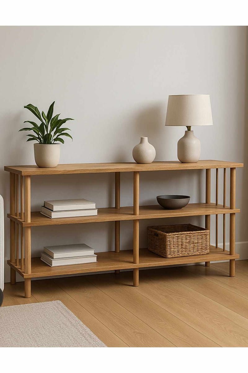 Belvo Sideboard 120x73x30 cm - Furu - Förvaring - Förvaringsmöbler - Skänkar & sideboards