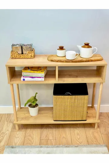 Belvo Sideboard 90x75x30 cm - Sapphire Oak - Förvaring - Förvaringsmöbler - Skänkar & sideboards