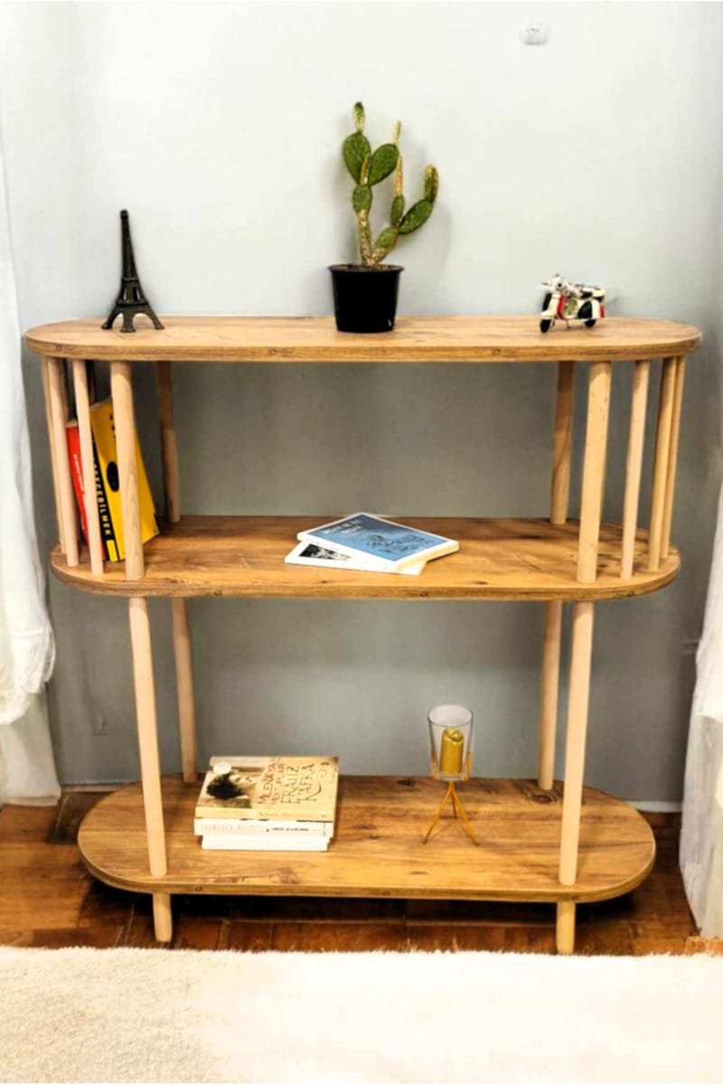 Belvo Sideboard 90x90x30 cm - Furu - Förvaring - Förvaringsmöbler - Skänkar & sideboards