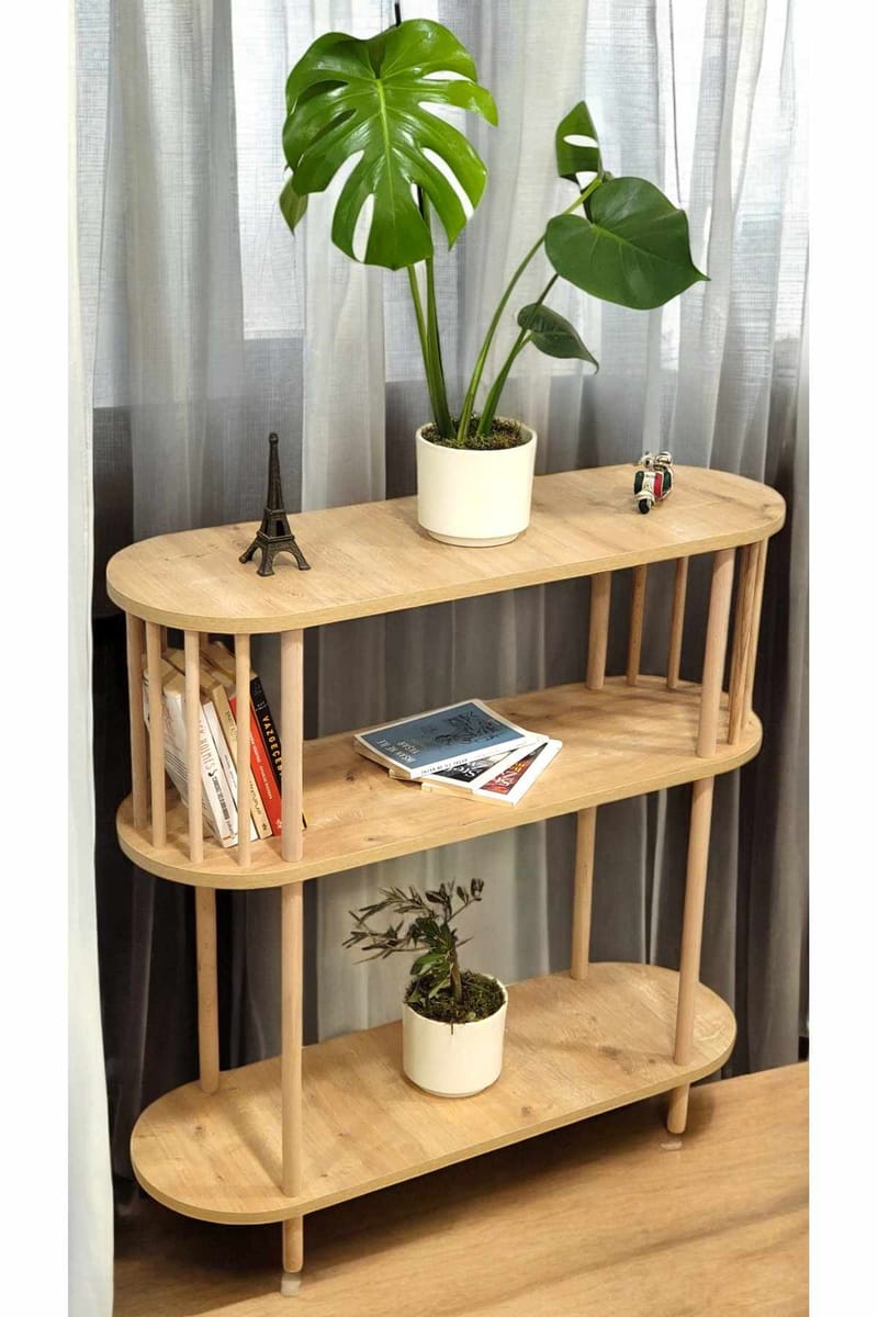Belvo Sideboard 90x90x30 cm - Sapphire Oak - Förvaring - Förvaringsmöbler - Skänkar & sideboards