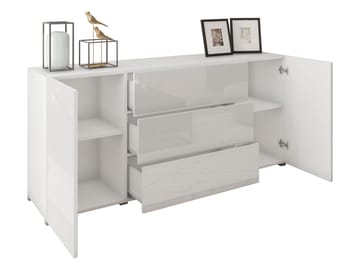 Bergfelde Skänk i Mörkt Trä - Brun|Svart - Förvaring - Förvaringsmöbler - Skänkar & sideboards