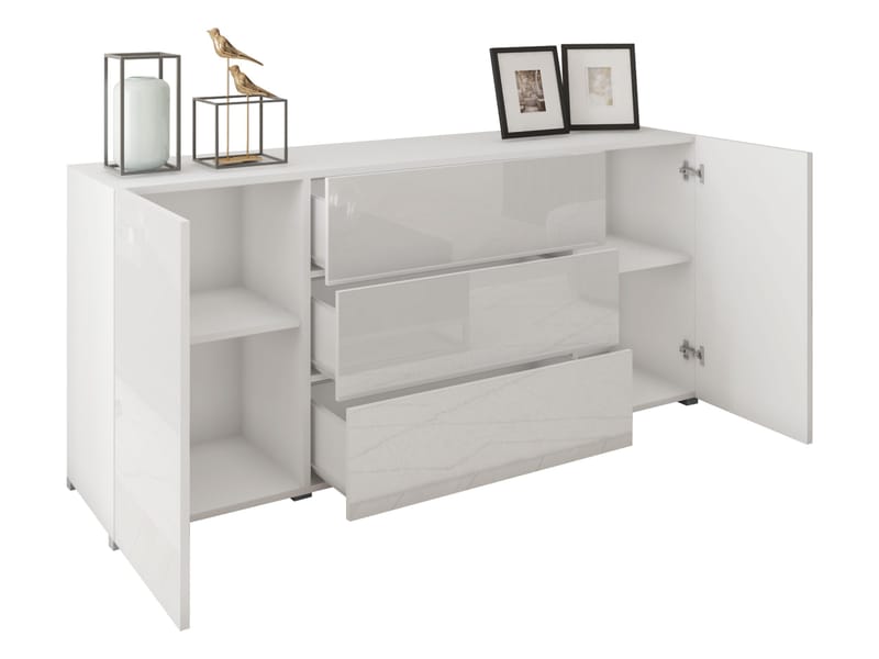 Bergfelde Skänk i Trä - Vit - Förvaring - Förvaringsmöbler - Skänkar & sideboards