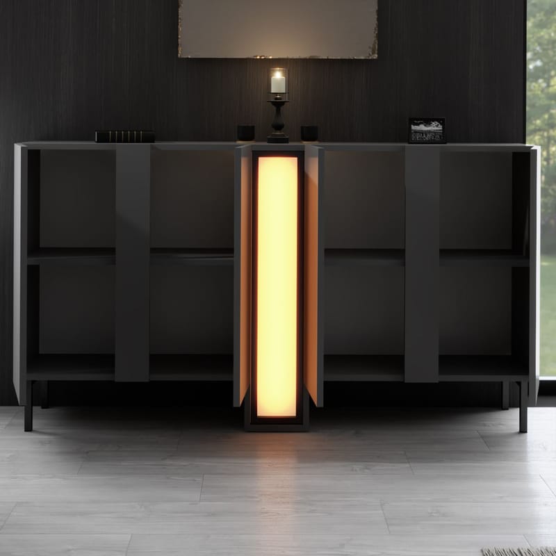 Berriaren Konsolbord 155 cm - Antracit - Förvaring - Förvaringsmöbler - Skänkar & sideboards