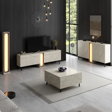 Berriaren Konsolbord 155 cm - Travertin - Förvaring - Förvaringsmöbler - Skänkar & sideboards