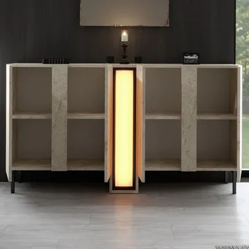 Berriaren Konsolbord 155 cm - Travertin - Förvaring - Förvaringsmöbler - Skänkar & sideboards