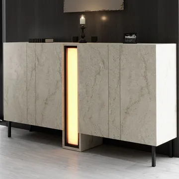 Berriaren Konsolbord 155 cm - Travertin - Förvaring - Förvaringsmöbler - Skänkar & sideboards