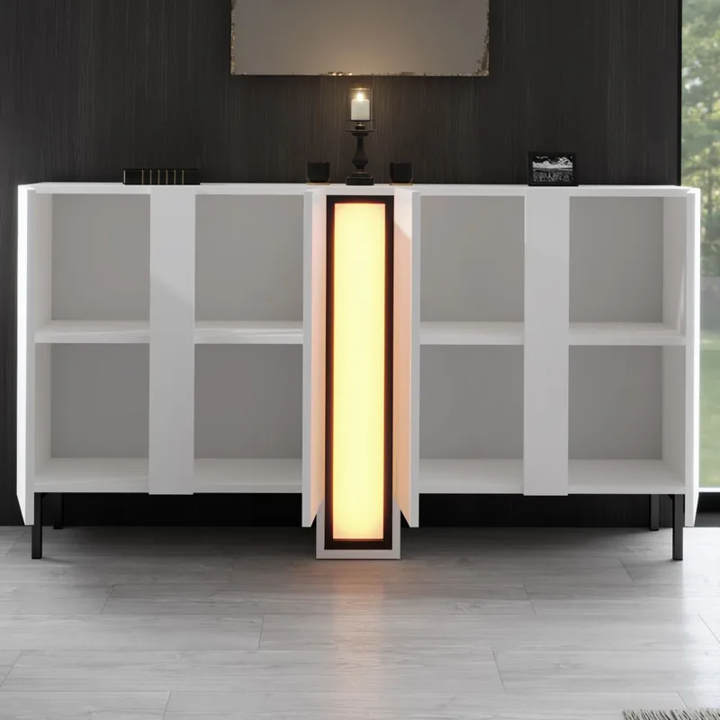Berriaren Konsolbord 155 cm - Vit - Förvaring - Förvaringsmöbler - Skänkar & sideboards