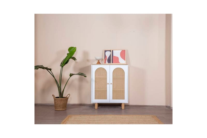 Bohem Skänk 90x41 cm - Natur/Vit - Förvaring - Förvaringsmöbler - Skänkar & sideboards