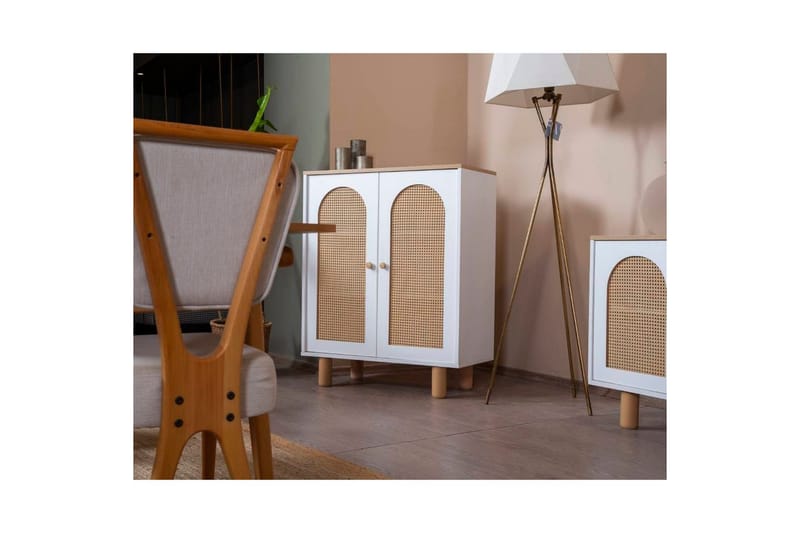 Bohem Skänk 90x41 cm - Natur/Vit - Förvaring - Förvaringsmöbler - Skänkar & sideboards