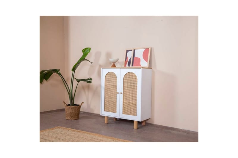 Bohem Skänk 90x41 cm - Natur/Vit - Förvaring - Förvaringsmöbler - Skänkar & sideboards