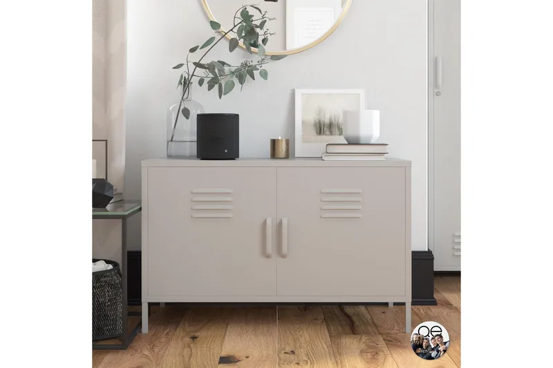 Bradford Skänk 100x40 cm Ljusgrå, Dorel Home