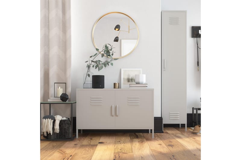 Bradford Skänk 100x40 cm Ljusgrå - Dorel Home - Förvaring - Förvaringsmöbler - Skänkar & sideboards