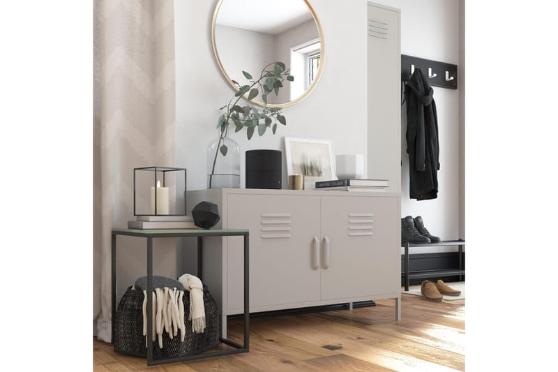 Bradford Skänk 100x40 cm Ljusgrå - Dorel Home - Förvaring - Förvaringsmöbler - Skänkar & sideboards