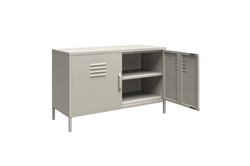 Bradford Skänk 100x40 cm Ljusgrå - Dorel Home - Förvaring - Förvaringsmöbler - Skänkar & sideboards