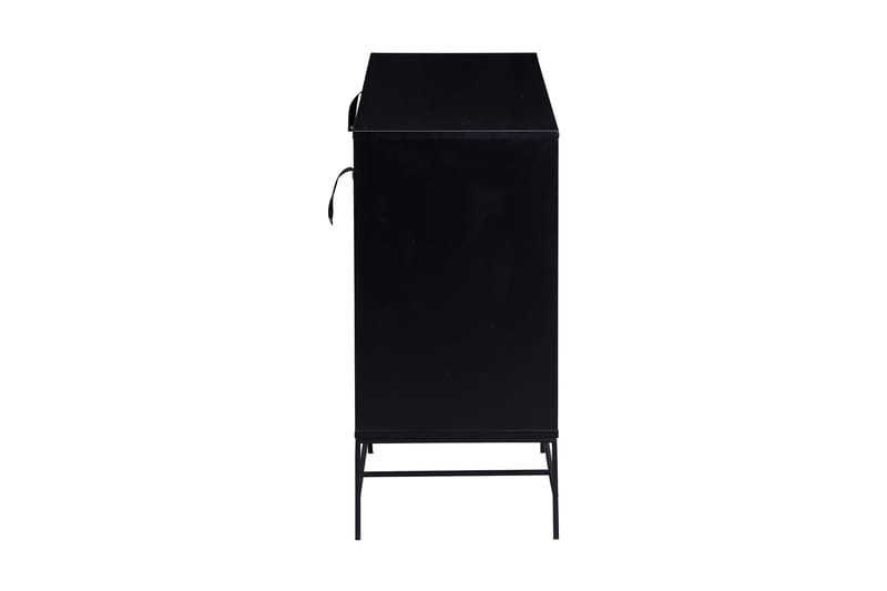 BRITANIE Skänk 160 cm Svart/Beige - Svart/Beige - Skänkar & sideboards
