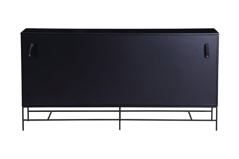 BRITANIE Skänk 160 cm Svart/Beige - Svart/Beige - Skänkar & sideboards