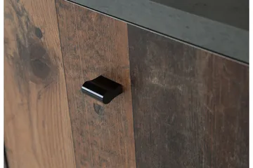 Broxton Sidobord 77 cm - Grå/Brun - Förvaring - Förvaringsmöbler - Skänkar & sideboards