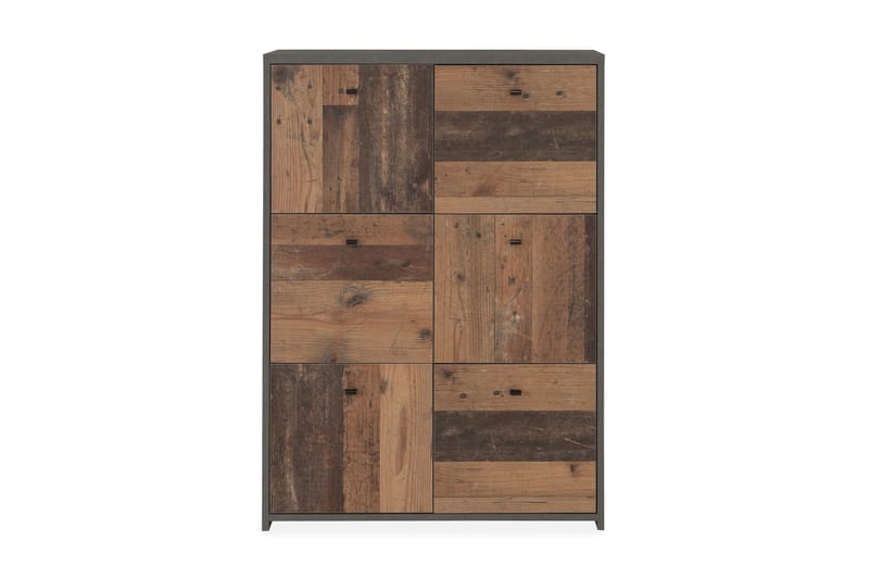 Broxton Sidobord 77 cm - Grå/Brun - Förvaring - Förvaringsmöbler - Skänkar & sideboards
