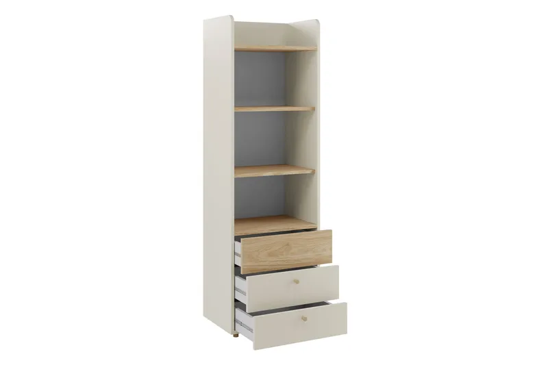 Buhan Highboard - Beige/Brun - Förvaring - Förvaringsmöbler - Byrå