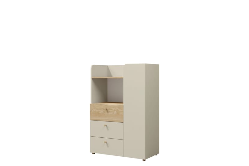 Buhan Highboard - Beige/Brun - Förvaring - Förvaringsmöbler - Byrå