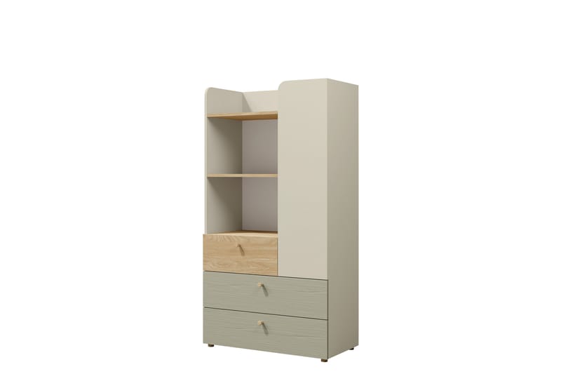 Buhan Highboard - Beige/Brun - Förvaring - Förvaringsmöbler - Byrå