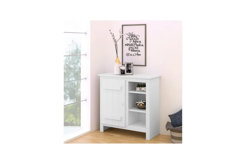 Byrå Bertram Vit - Vit - Förvaring - Förvaringsmöbler - Byrå